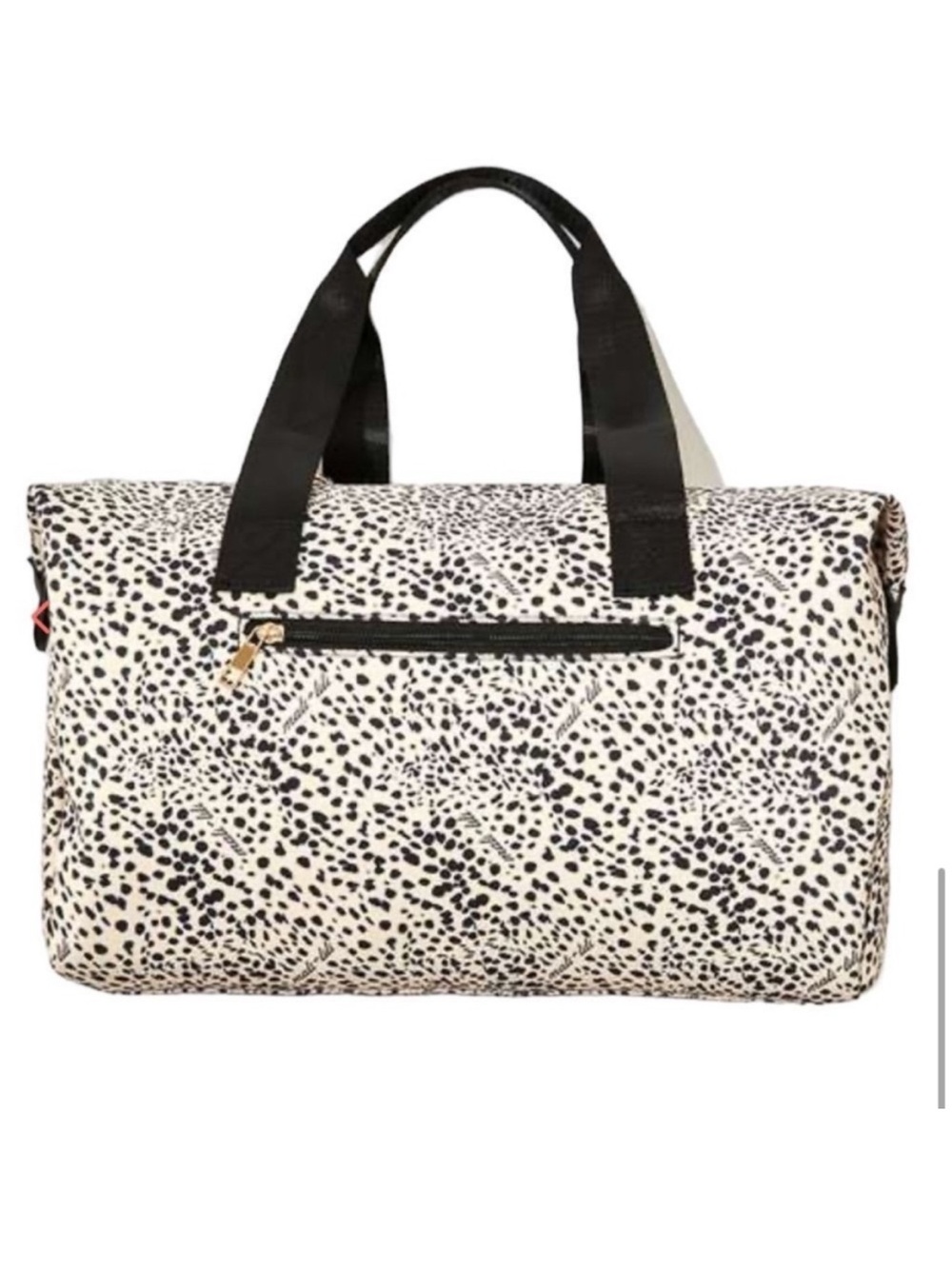 NWOT Mali & Lili Signature Leopard Print Carry On Weekender Bag oversized